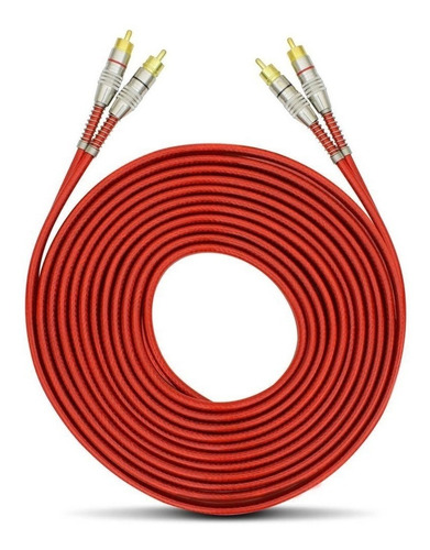Kit 2 Rca 1 Metro + 1 Rca 5 Metros +controle Longa Distancia