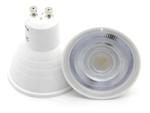 Pack 10 Ampolleta Led  6 Watts Gu10 Transparente Cálida 