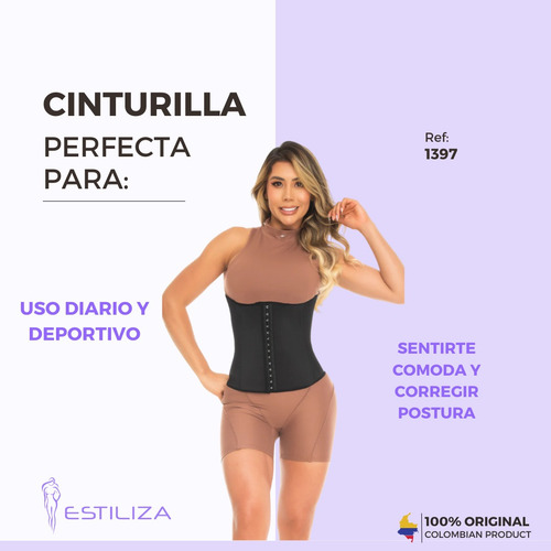 Cinturilla Deportiva Colombiana Cómoda Ejercicio Mod 1397