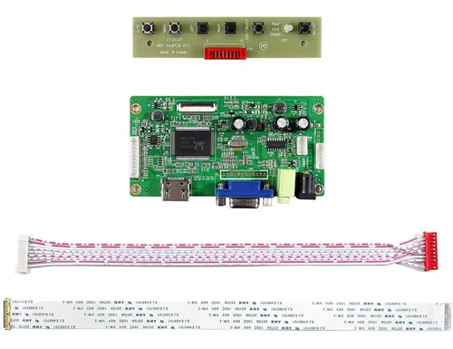 Placa Controladora Vsdisplay Hd-mi Vga Funciona Para 17.3