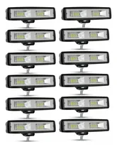 Comprar Caja X 12 Faros Reflectores 12v 24v Barra Led 50w Luz Flood