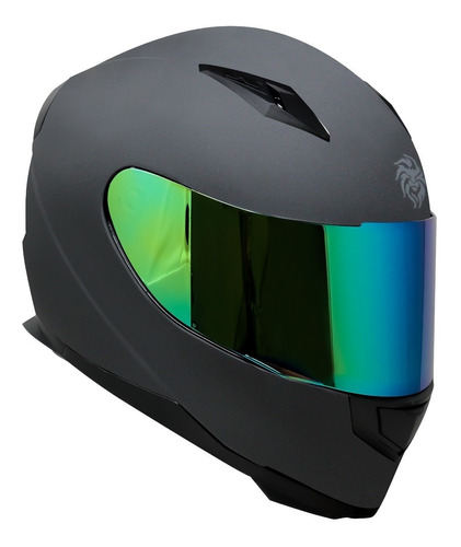 Casco Motociclista Kov Novak Negro Mate