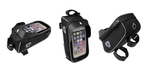 Imagen 3 de 4 de Bolso Gw P/bicicleta Impermeable Reflectante Gran Capacidad