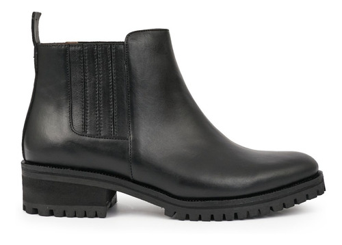 Bota Cuero Mujer Botineta Briganti Borcego Zapato Harrisburg