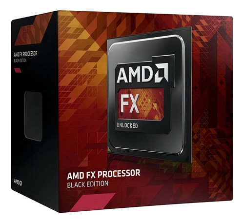 Processador gamer AMD FX 8-Core Black 8320 FD8320FRHKBOX de 8 núcleos e 4GHz de frequência