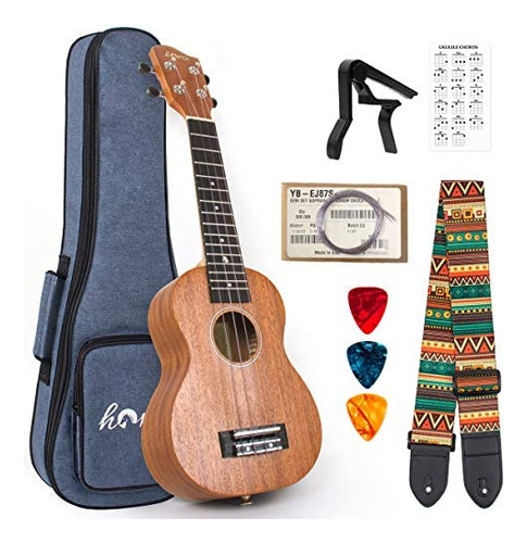 Ukelele Soprano, Instrumento Musical Profesional De 21 Pulga