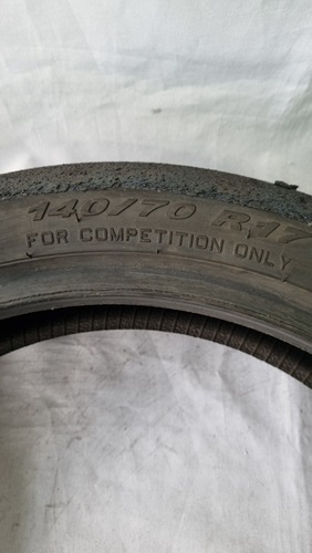 Pneu Traseiro Pirelli Slick Superbaike 140/70 17 Usado (Usado)
