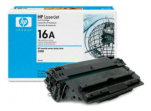 Toner Hp Q7516a (16a) L.j. 5200 Negro