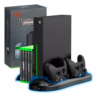 Cooler Base Cargador Stand Ventilador Para Xbox One X