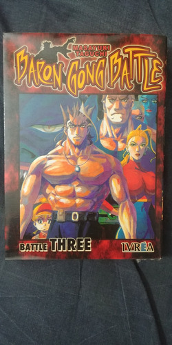 Manga Baron Gong Battle, Ivrea, Tomos 1 Al 3 Primera Edicion (Usado)