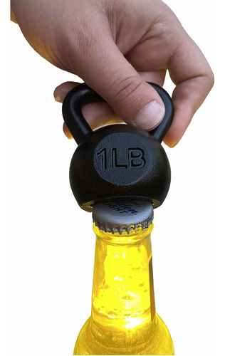 Abrebotellas Kettlebell 1lb  Patente Pendiente  Regalos...