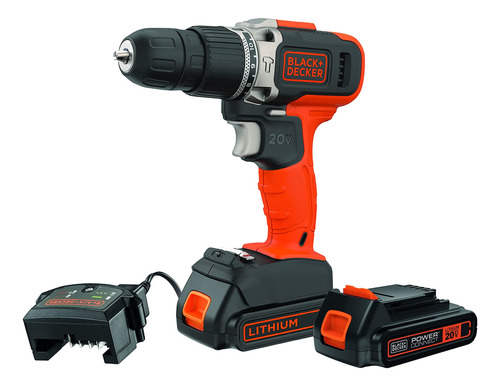 Black+decker Bcd704c1-b3 Taladro/atornillador De Impacto Ina