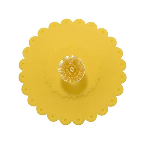 6 Tapas De Silicona Herméticas Para Tazas Creative Diamond G