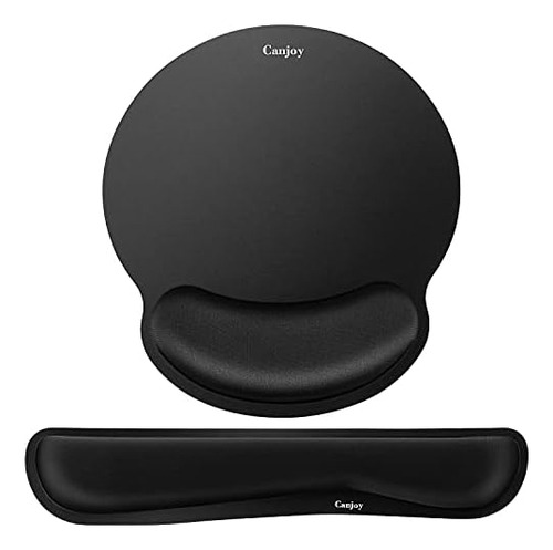 Alfombrilla De Mouse 2 En 1 Con Soporte Para Mouse Con Repos