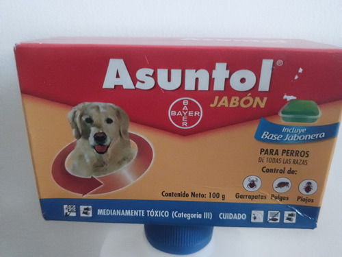 Jabon Asuntol Garrapaticida Y Pulguicida Para Perros Y Gatos