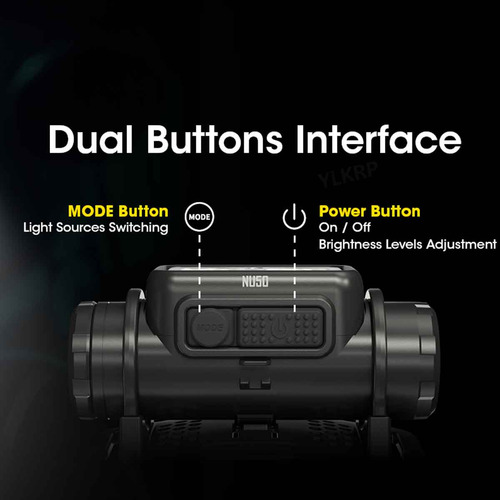 Faróis Nitecore Nu50 De 1400 Lúmens
