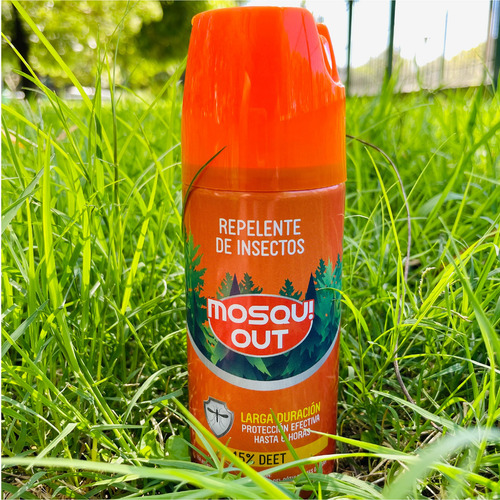 Repelente Mosquitos Mosqui Out Spray Aerosol 170ml X 12 Unid