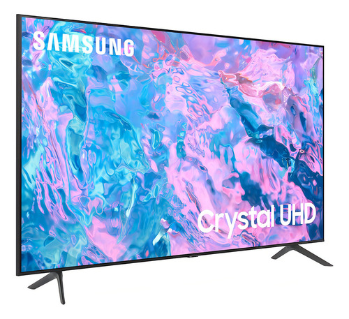 Samsung Pantalla 70'' 4k Crystal Smart Un70cu7000bxza 2023 - Excelente (Reacondicionado)