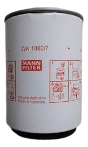 Filtro Combustible Trampa Mann Filter Wk1060/7x 4570920001kz