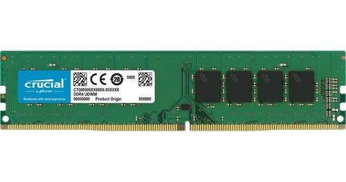 Memória 16gb Ddr4 2666 Mhz Crucial Desktop Ct16g4dfd8266