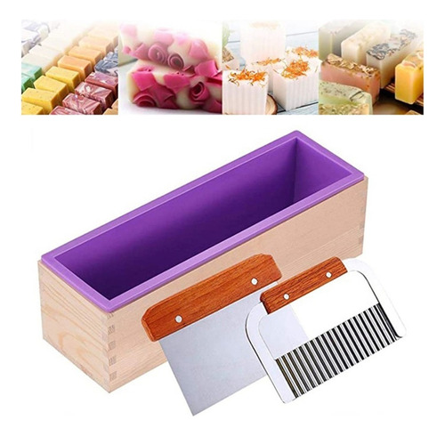 Hhm Molde De Silicona Para Hacer Velas De Jabón Diy Y Ondula
