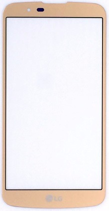 Touch Screen Cristal LG Q10 K10 K410 K420 Dorado Sin Flex