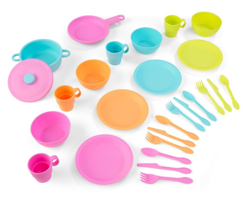 Set De 27 Pz De Trastes Kidkraft  Para Cocina De Juguete