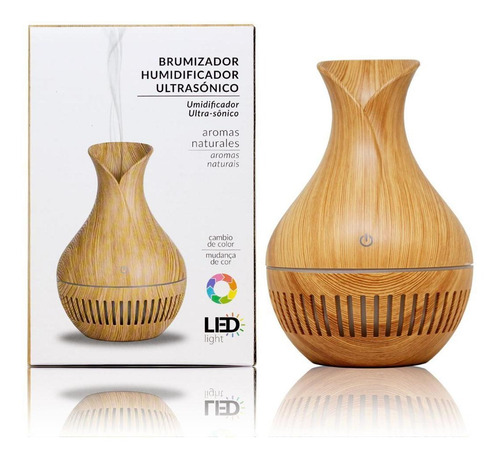 Humificador De Esencia Con Luz Led