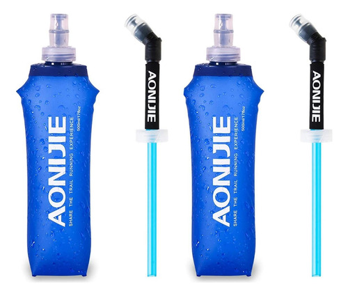 Aonijie Botellas De Agua Plegables Suaves De Tpu, Termo Pleg