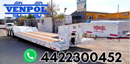 Remolque Lowboy Cuello Desmontable 2025 60 Ton Venpol