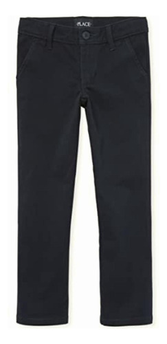 The Children's Place Girls' Skinny Uniform Pant, Tidal 5419