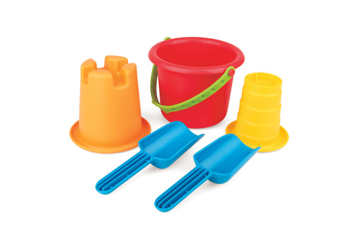 Hape Juego De Playa 5 En 1 De Arena Seguro Y Divertido E4053