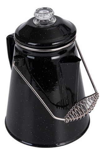 S Cafetera De Percolador De Esmalte, Elegante Jarra De Agua,