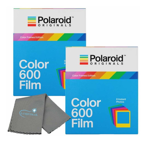 Imagen 1 de 1 de Polaroid Pelicula Instantanea Color Para Camara 600 Paño