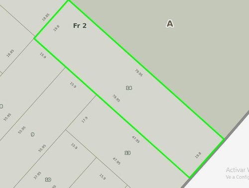 Imagen 3 de 17 de Terreno En Venta - 20x80 - 1600 Mts2 - Manuel B. Gonnet
