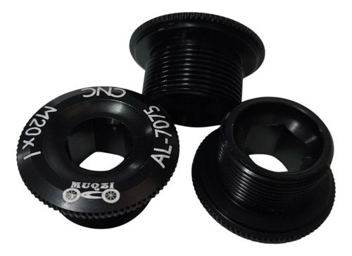 Tornillo M20 Bicicleta Palancas Hollowtech Rivera Ride M20 Negro
