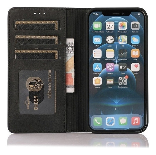 A Funda Para Carcasa Celular Tipo Cartera Case De Cuero