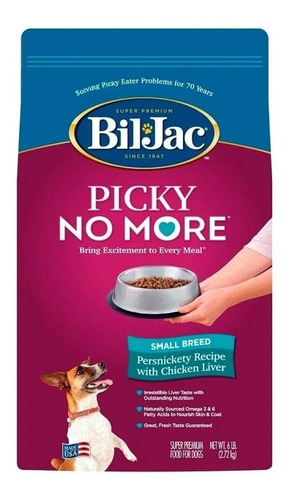 Alimento Perro Bil Jac Picky No More Small Breed 2.72kg Raza