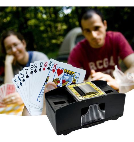 Automatic Card Shuffler For 1-6 Deck Cards Usb/battery