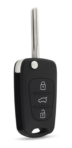 Imagem 3 de 3 de Kit 2 Chave Canivete Tr3c Taramps Controle 3 Botões Alarme