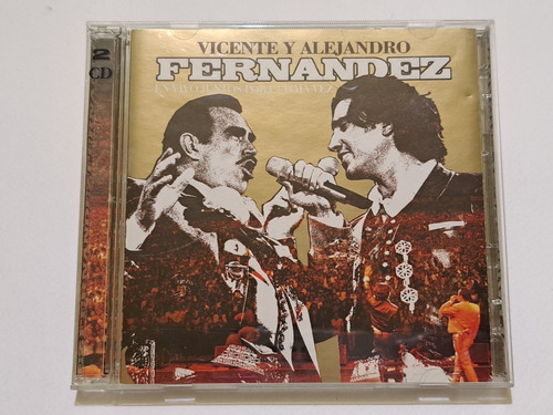 Vicente Y Alejandro Fernandez Juntos Por Ultima Vez 2003 Cd