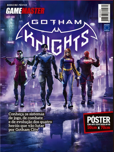 Superpôster Game Master - Gotham Knights - Arte A, De Editora Europa. Editorial Europa, Capa Mole Em Português