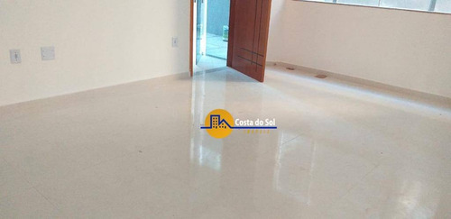 Lançamento: Apartamento Com 2 Dormitórios À Venda, 60 M² Por R$ 210.000 - Recreio - Rio Das Ostras/rj - Ap0664