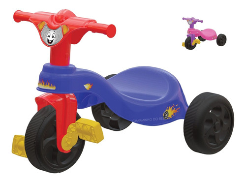 Triciclo Velotrol Infantil Menina(o) Barato  - Tico Tico