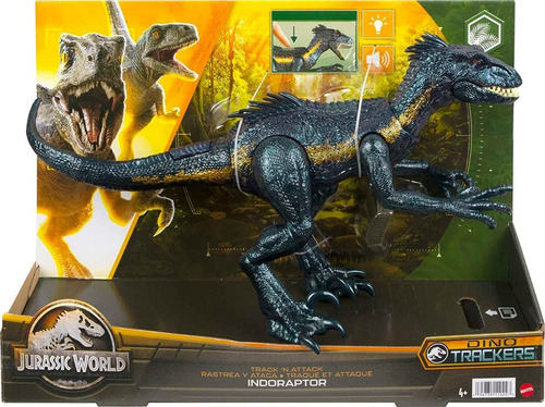 Jurassic World Dino Trackers Track N Attack Indoraptor 2023 