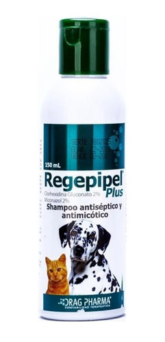 Shampoo Regepipel Antiséptico 150 Ml Drag Pharma 