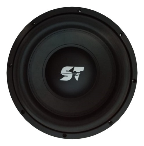 Subwoofer 12 Scandaltek St-sw121 250 Watts Rms Doble Bobina Color Negro