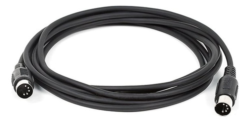 Cable Midi Monoprice - 10 Pies - Negro, Conectores Din De 5