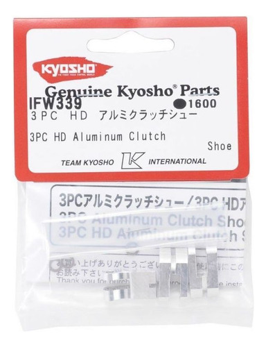 Kyosho Ifw339 Sapata De Embreagem De Alumínio (3) Mfr-dbx
