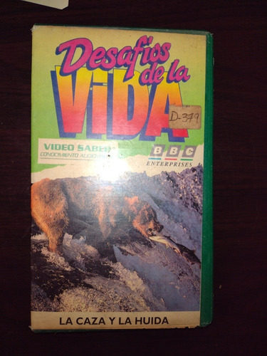 Desafios De La Vida Caza Y Huida Documental Bbc En Vhs!!!!!!